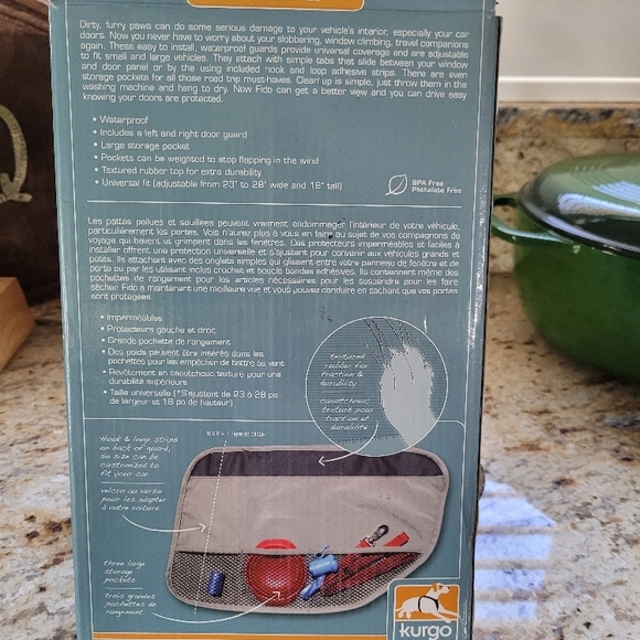 Kurgo Car Door Guard - Black - Picture 2 of 4